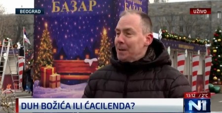 LUDILO MOZGA Blokaderski mrzitelji u Božićnom selu vide čisto zlo 